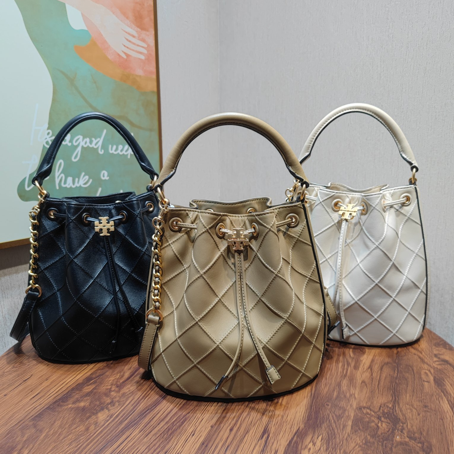 Women Handbag 142564 142565 Fleming Soft Bucket Bag