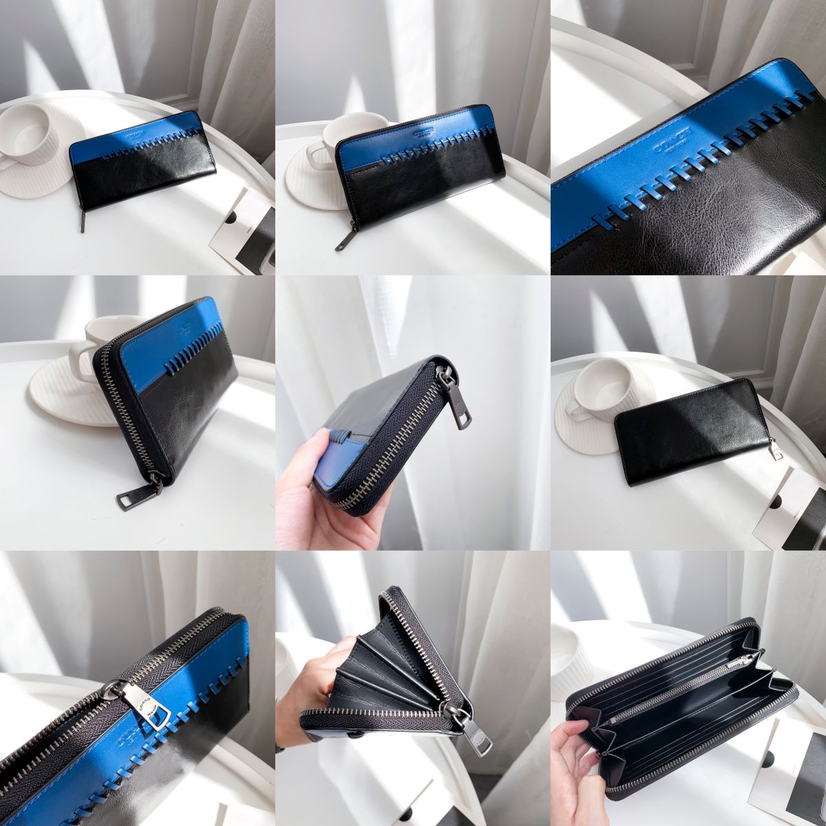 Women Handbag 75209 Stitching Long Wallet