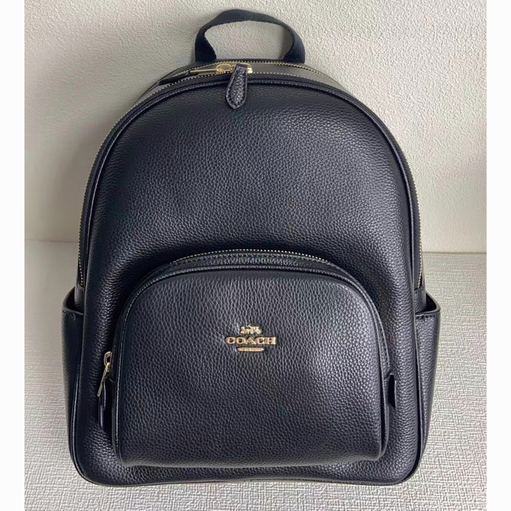 C5666 5666 Coach women Court Series Ole Medium Ladies Full Leather Backpack bag