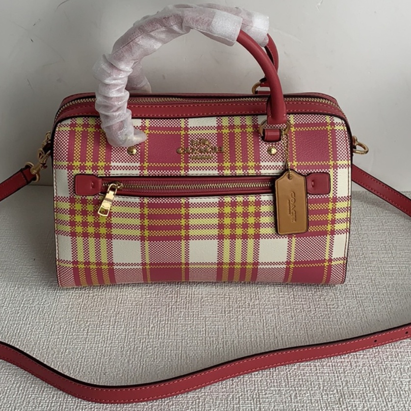 Rowan Satchel Women Handbag Crossbody Sling Pillow Boston Bag 83607 79946 3075 C4081 C8593 CA149 C4396
