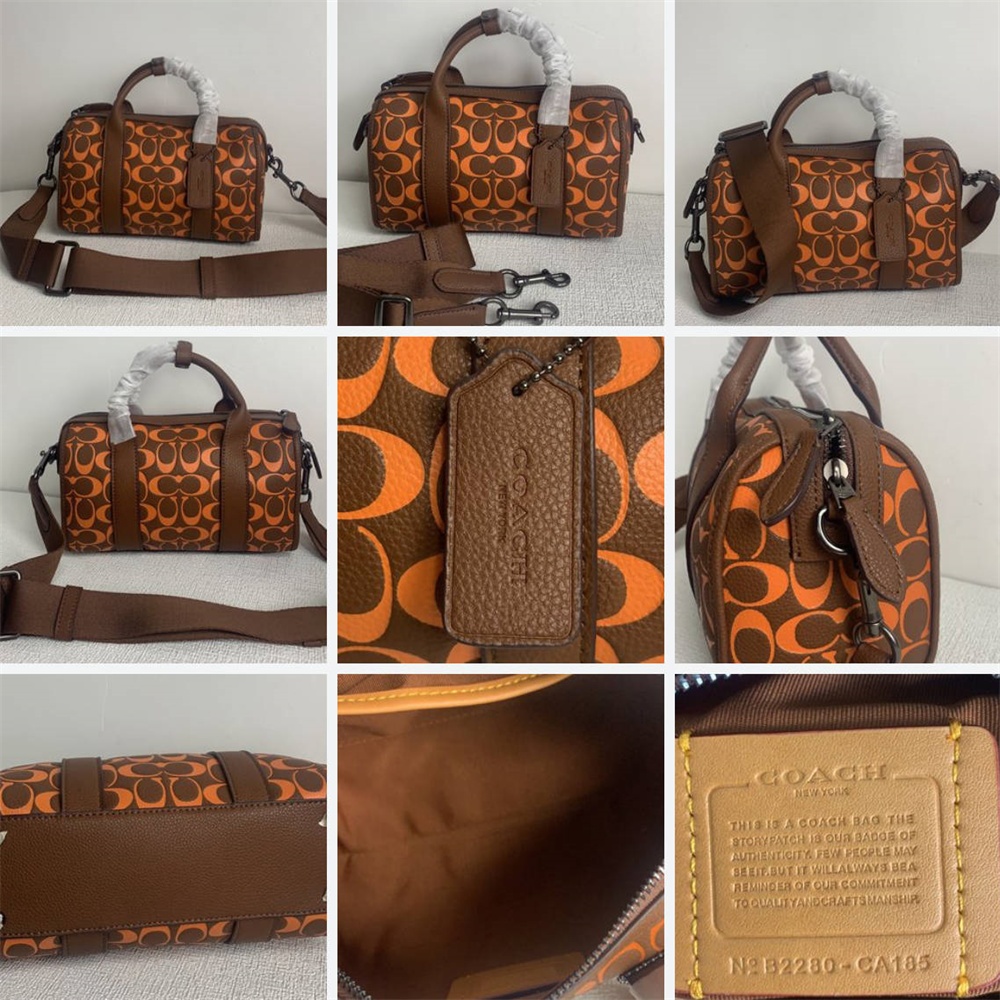 CA186 CA185 CZ497 Gotham Duffle 24 in Signaure Canvas Women Handbag Men Crossbody Sling Boston Bag
