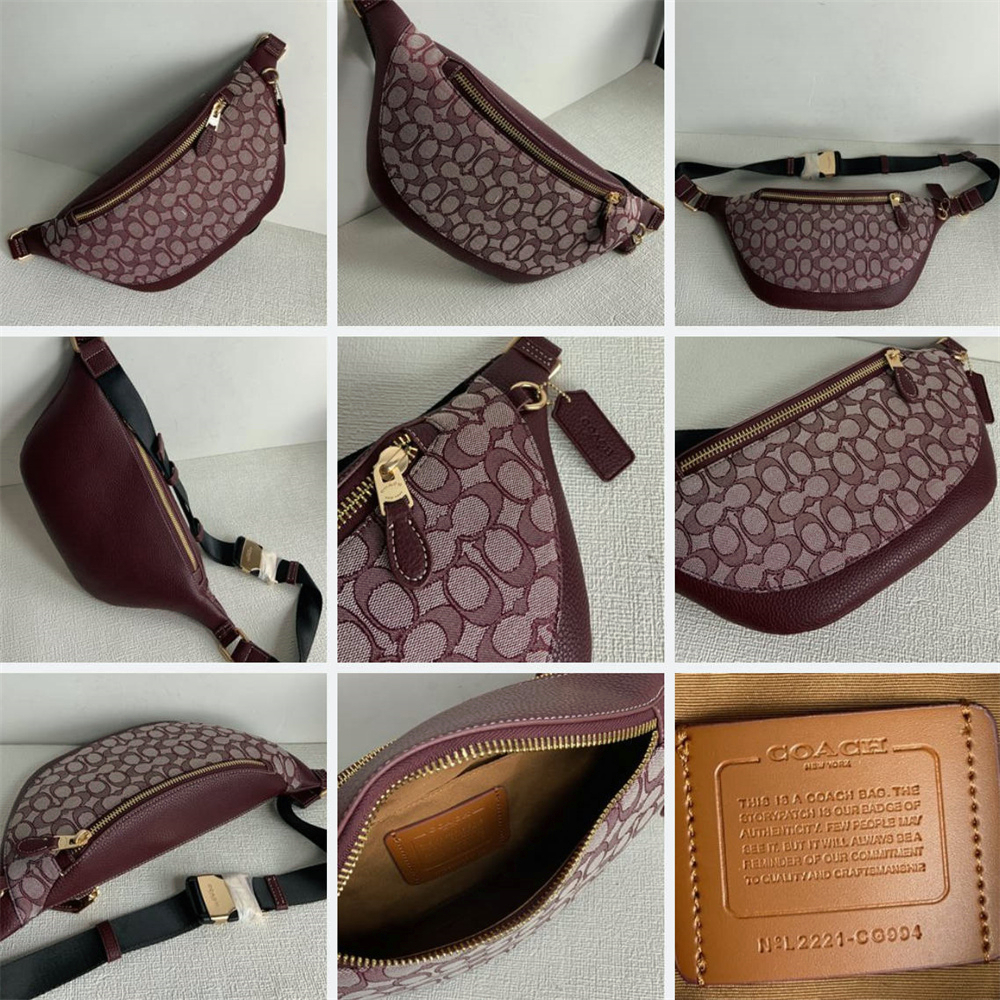 CB912 CC123 CG994 CE541 CH000 CE618 Warren Belt Bag With Varsity Motif Women Men Crossbody Chest Waist Pouch