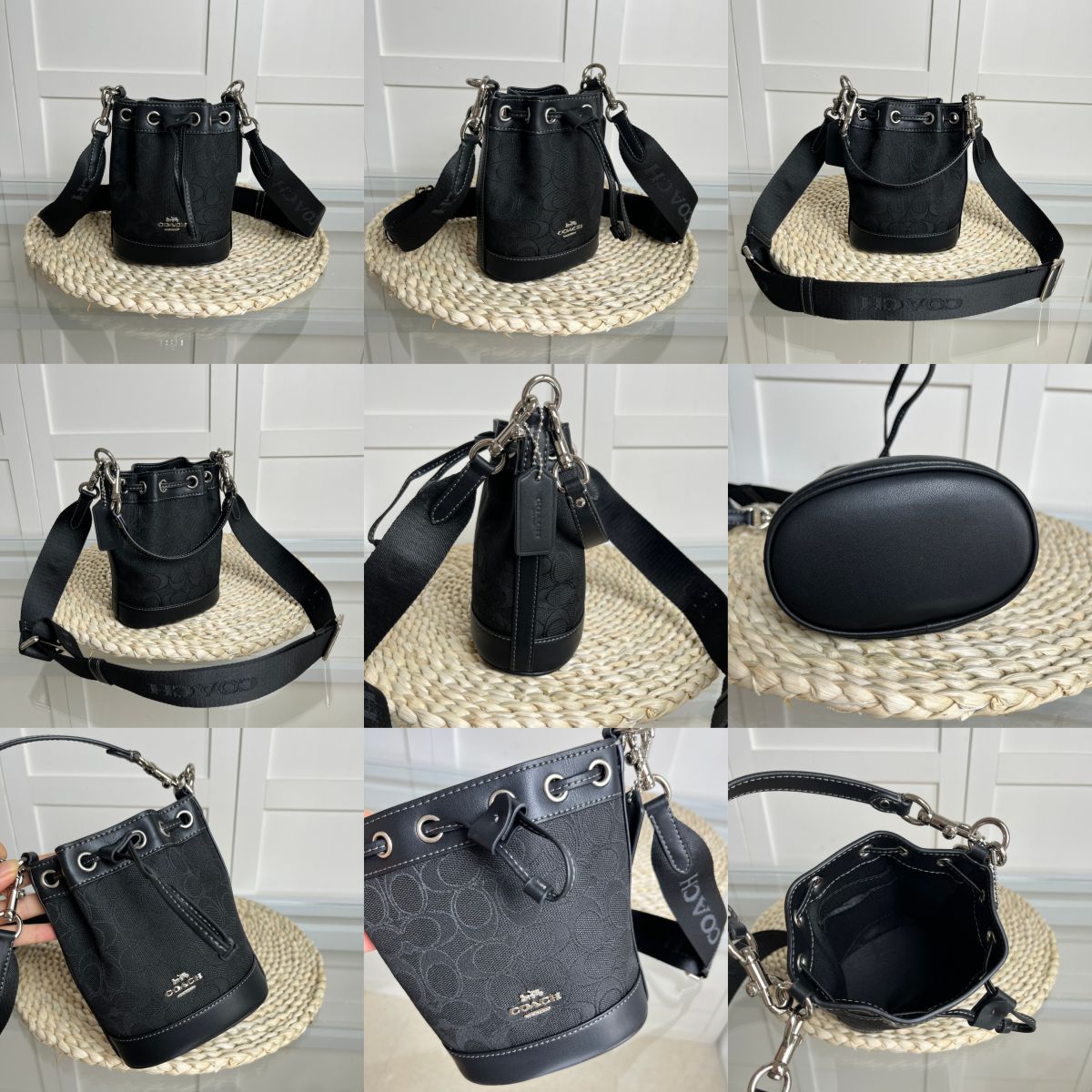 Women Handbag CW299 CY740 CR145 CT863 Mini Dempsey Shoulder Sling Bucket Bag