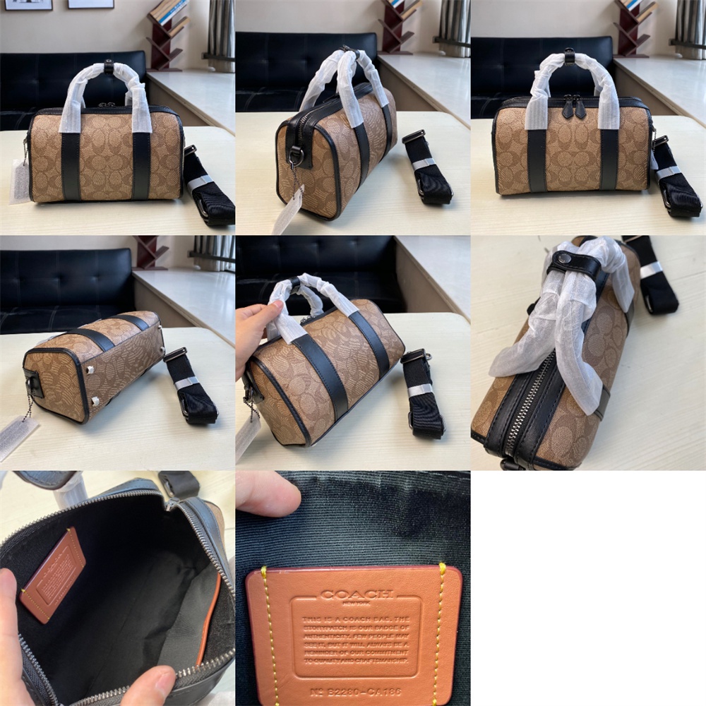 CA186 CA185 CZ497 Gotham Duffle 24 in Signaure Canvas Women Handbag Men Crossbody Sling Boston Bag