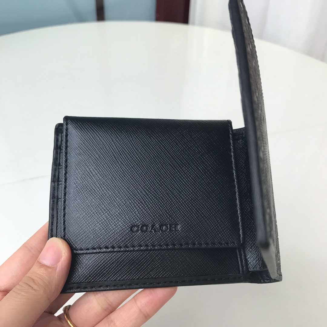 Men Handbag 74547 Compact ID Embossed Signature Wallet