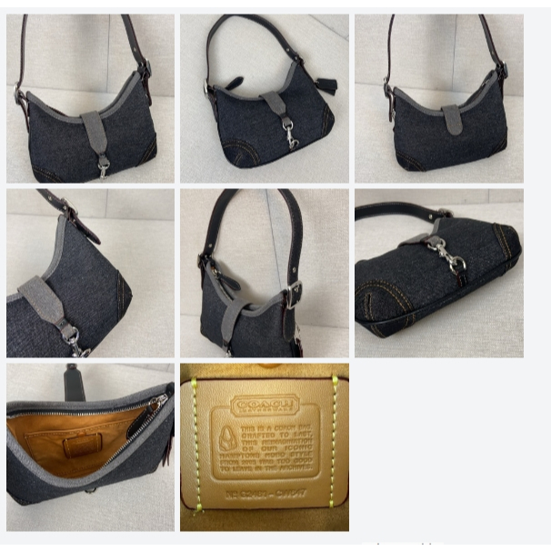 CW647 CW642 CBF16 CY934 Hamptons Hobo Shoulder Messenger Bag Female Simple Commuter Underarm Bag