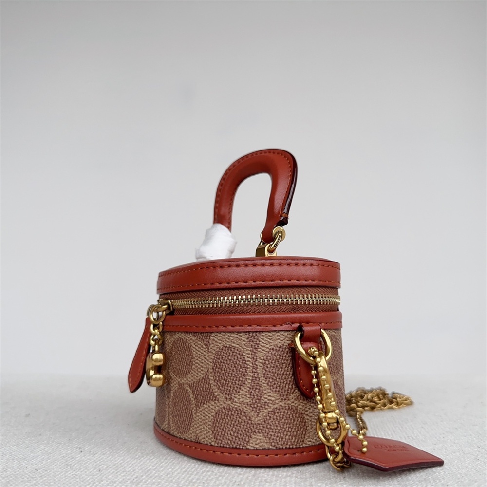 Coach CE768 CE769 CN596 Trail Crossbody 12 Women Handbag Sling Chain Cosmetic Bag