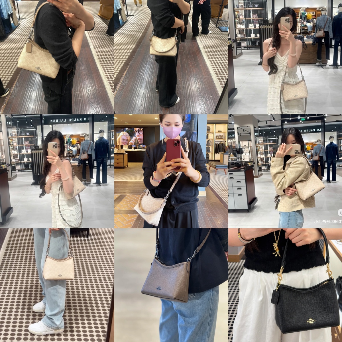 CBH13 CBH15 CBH16 laurel Shoulder Bag Women Crossbody Sling Messenger Handbag