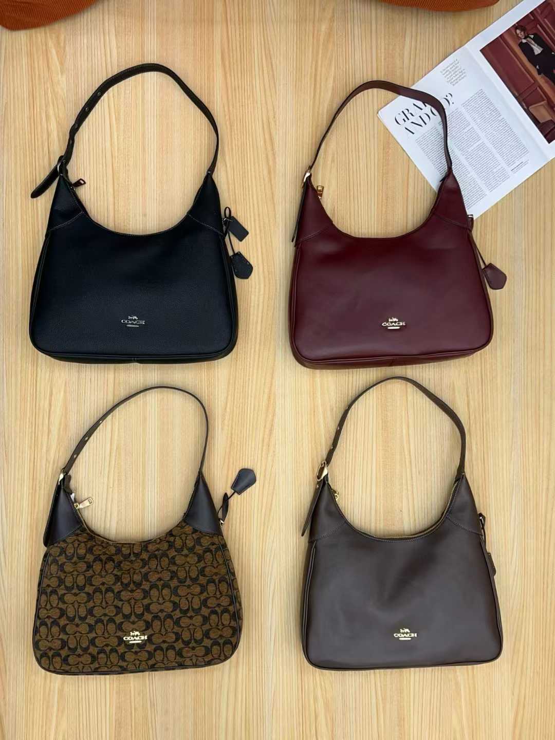 CCE47 CCE48 CCE49 Ella Hobo Women Crossbody Sling Shoulder Half Moon Bag