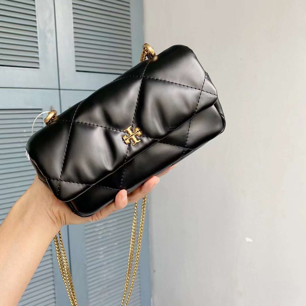 154710 Kira Diamond Quilt Convertible shoulder bag sling Cloud Chain crossbody beg