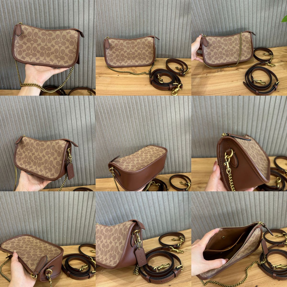 Women Handbag CCC36 CCC38 Waverly Bag In Signature Canvas shoulder chain bag