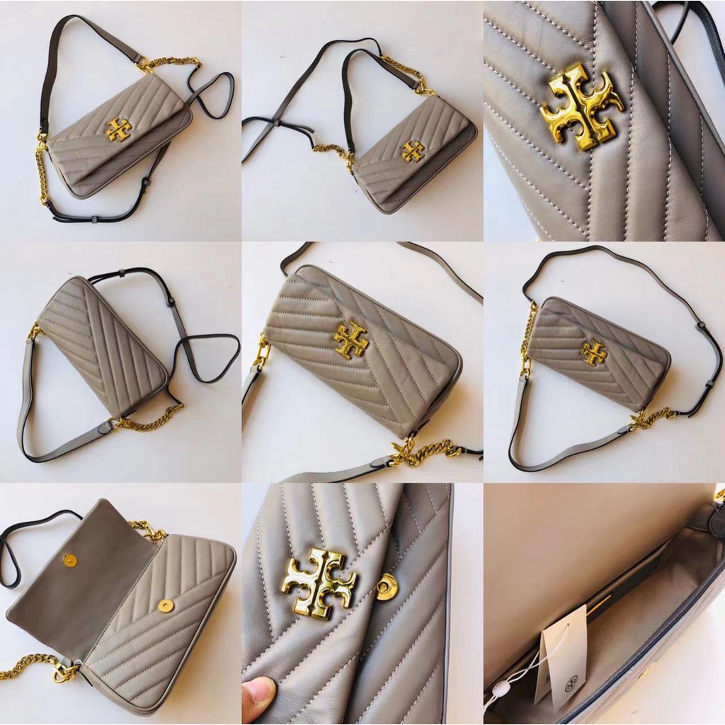 Women Handbag 85229 Kira Chevron Small Flip Shoulder Chain Bag