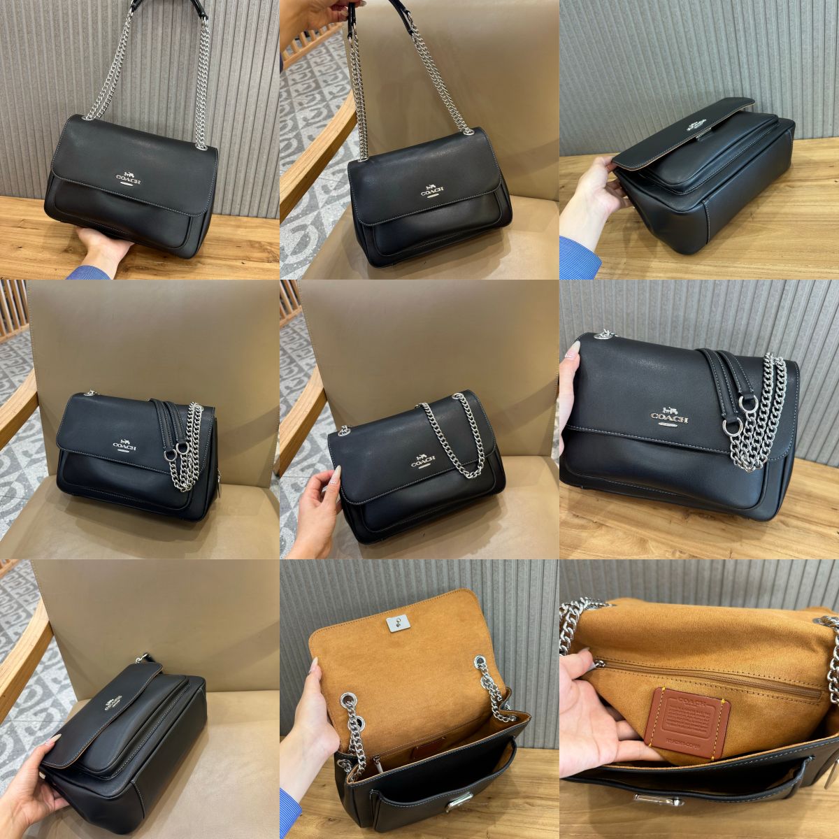 Women Handbag CCF09 CCF10 ELODIE CROSSBODY Shoulder Chain BAG