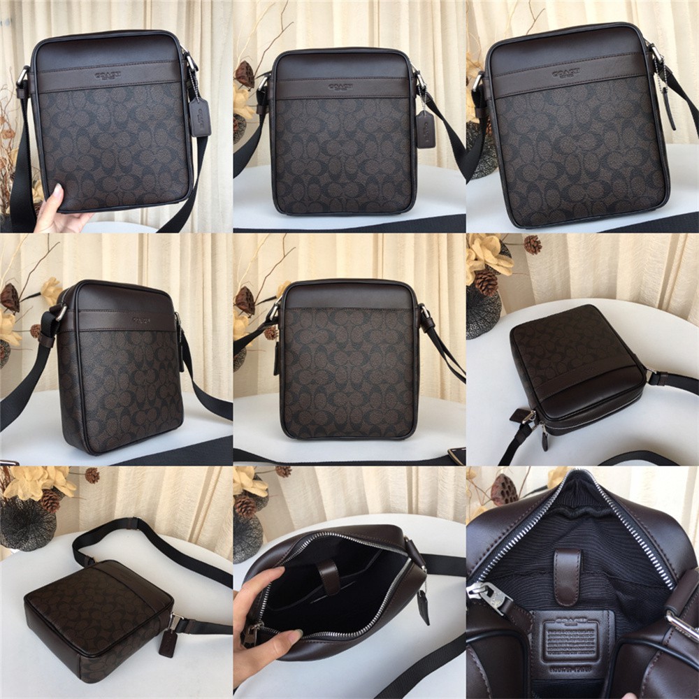 Coach F54788 F71764 F54782 F11741 F59913 Charles Flight Bag Men Crossbody Sling Messenger