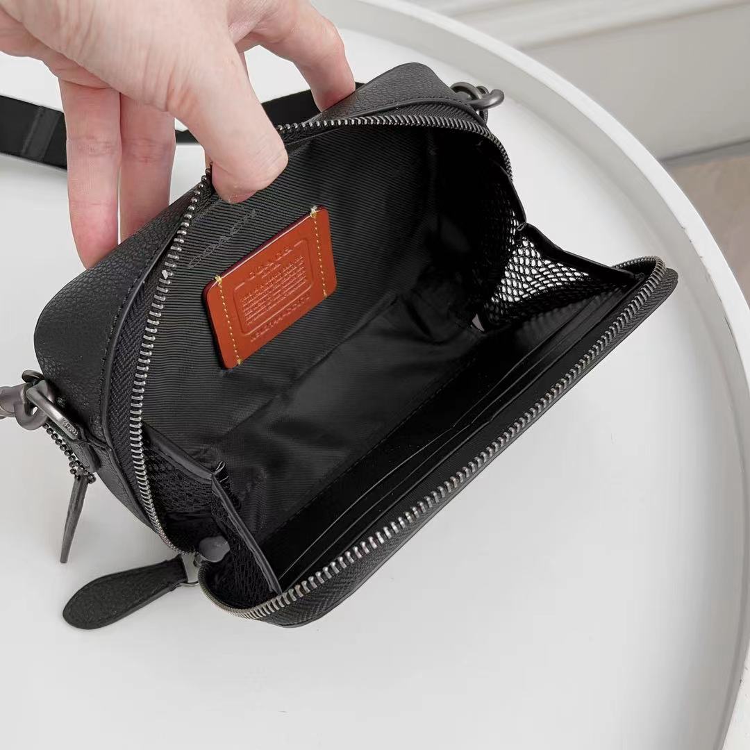 CC070 C6744 C6290 CC117 Charter Slim Crossbody Patches Women Men Sling Camera Bag