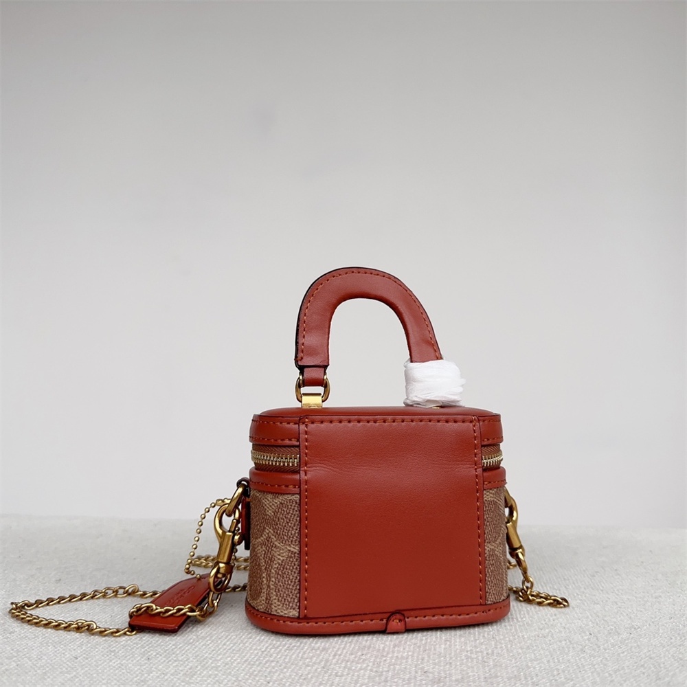 Coach CE768 CE769 CN596 Trail Crossbody 12 Women Handbag Sling Chain Cosmetic Bag