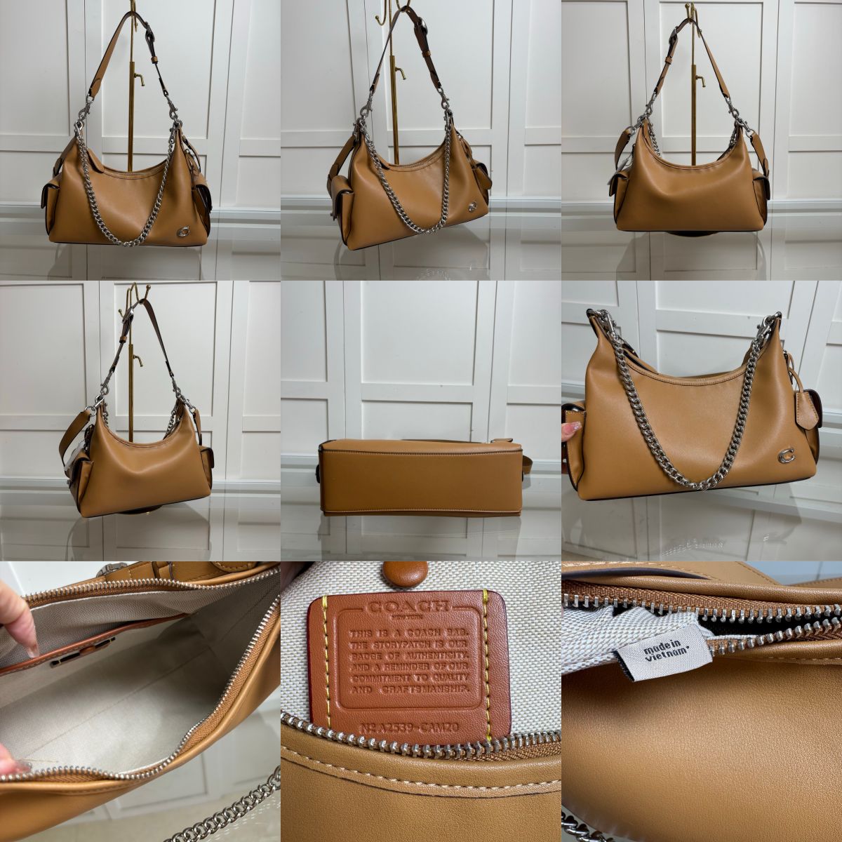 Women Handbag CAM20 Pocket Juliet 30 Shoulder Sling Bag