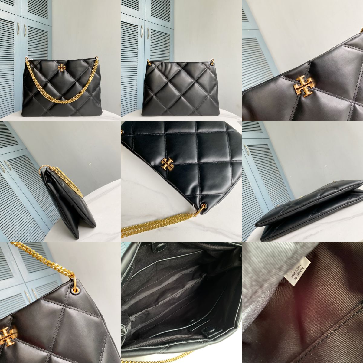 Women Handbag 155235 Kira Diamond Leather Shoulder Bag