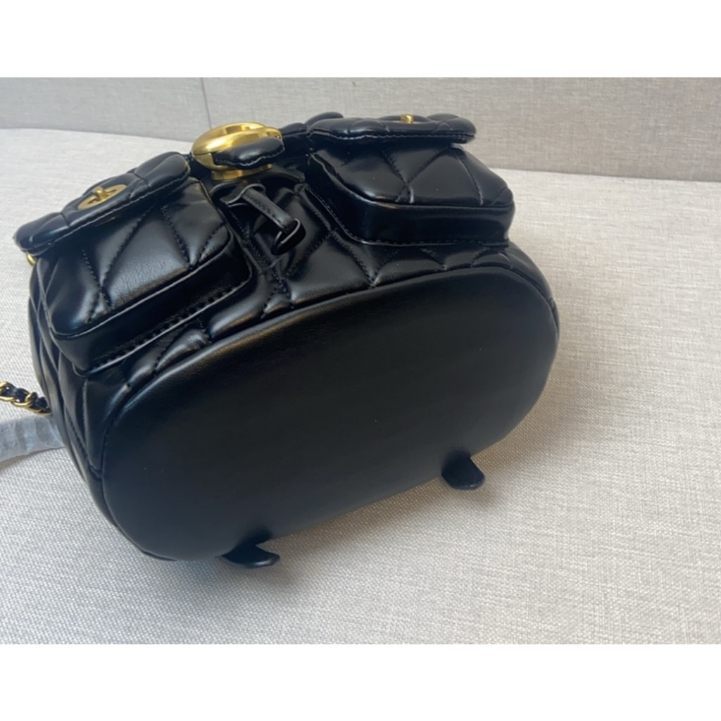CU076 CU077 CW610 CZ747 Tabby Quilted Backpack Women Converible Crossbody Handbag Sling Chain Bag