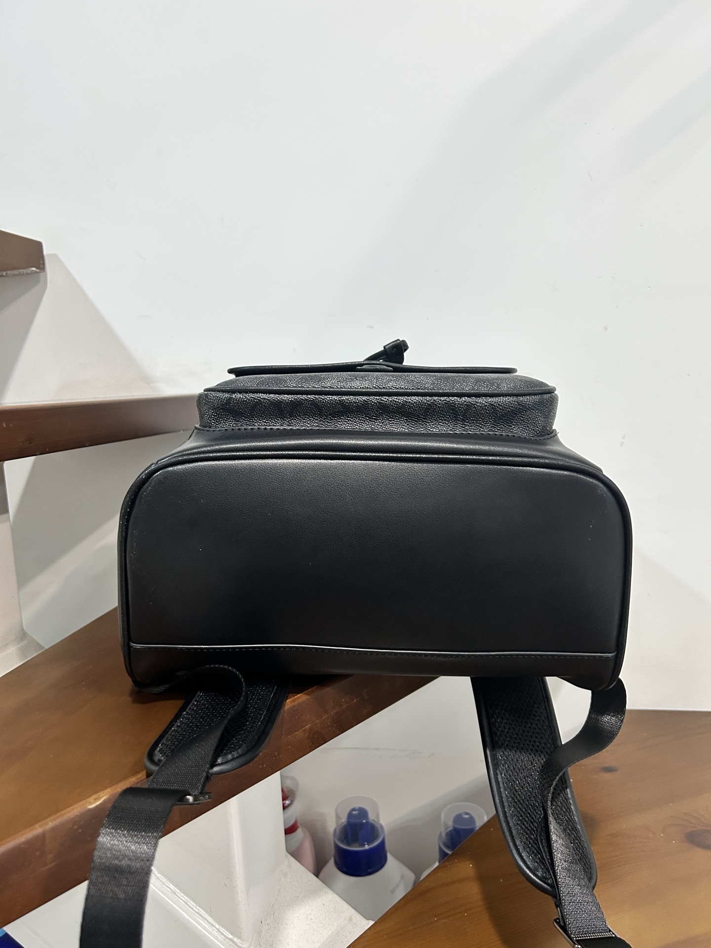 Men Handbag CU201  CU072 LEAGUE FLAP BACKPACK IN SIGNATURE CANVAS