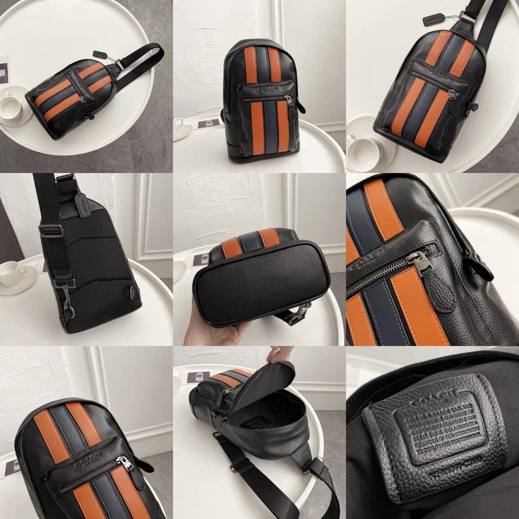 Tinyhead 2853 2999 2540 3180 West Pack Signature Canvas Men Crossbody Chest Backpack Bag