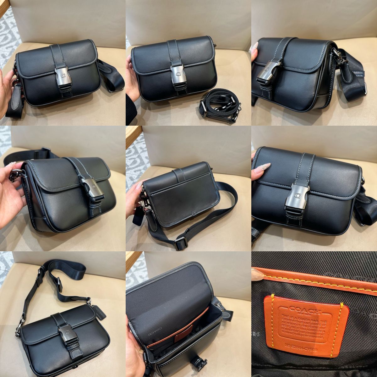 Men handbag CY989 CY990 LEAGUE 19 Crossbody Sling Camera Bag