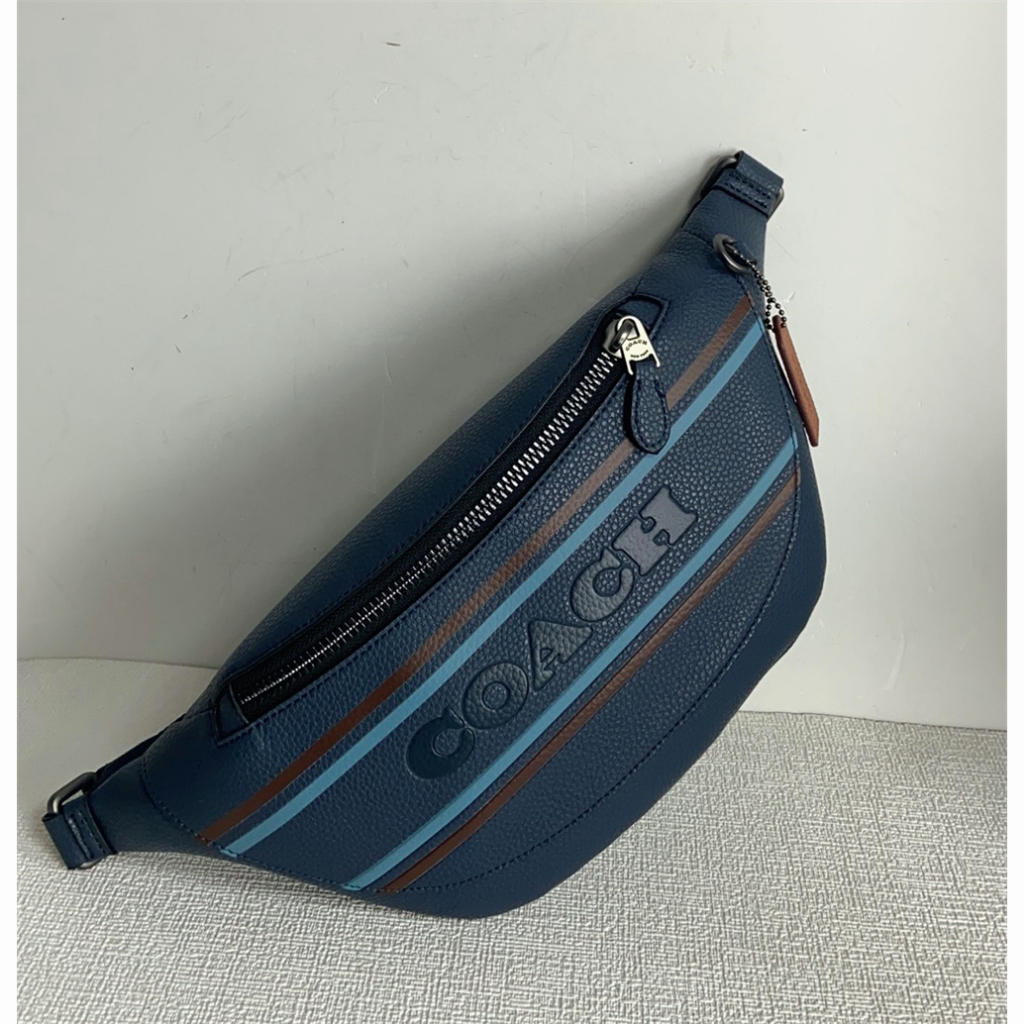 CB912 CC123 CG994 CE541 CH000 CE618 Warren Belt Bag With Varsity Motif Women Men Crossbody Chest Waist Pouch