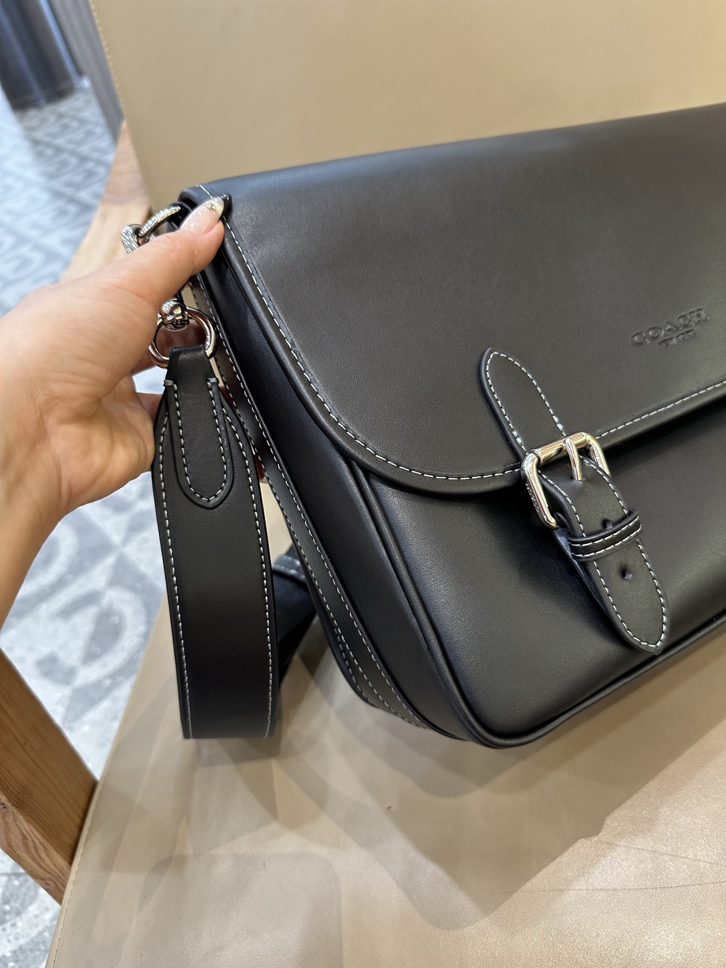 CAH91 CAH92 HITCH Men's Shoulder Messenger Bag