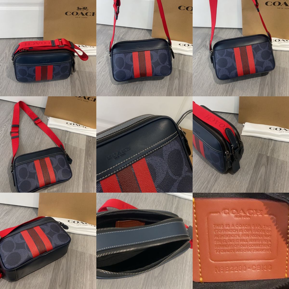 Men Hnadbag CCG30 C5810 CB136 CX140 CV921 CAJ64 CX138 CAX46 CY828 Graham Crossbody Men Women Sling Camera Bag