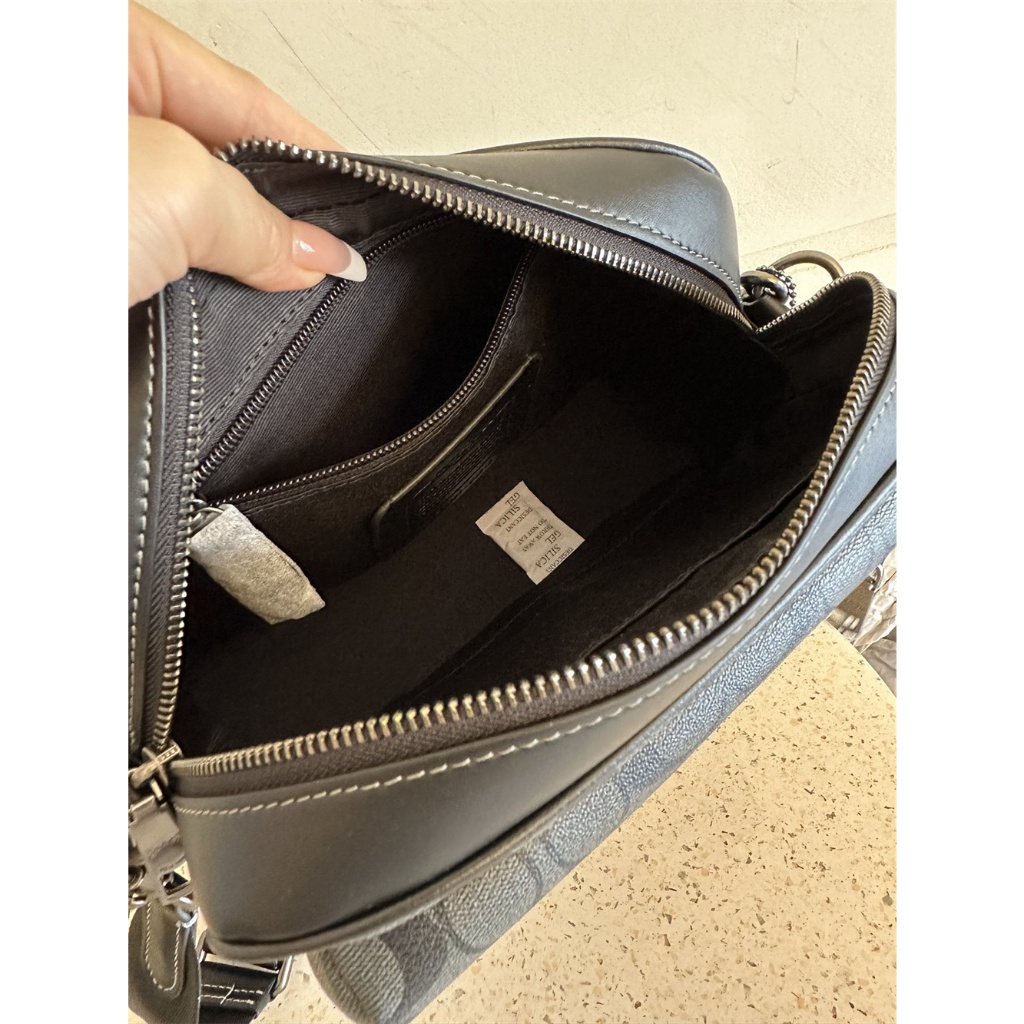 Coach CJ510 CJ509 Elias Crossbody Women Men Sling Messenger Camera Bag