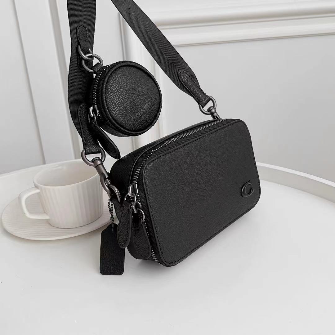 CC070 C6744 C6290 CC117 Charter Slim Crossbody Patches Women Men Sling Camera Bag