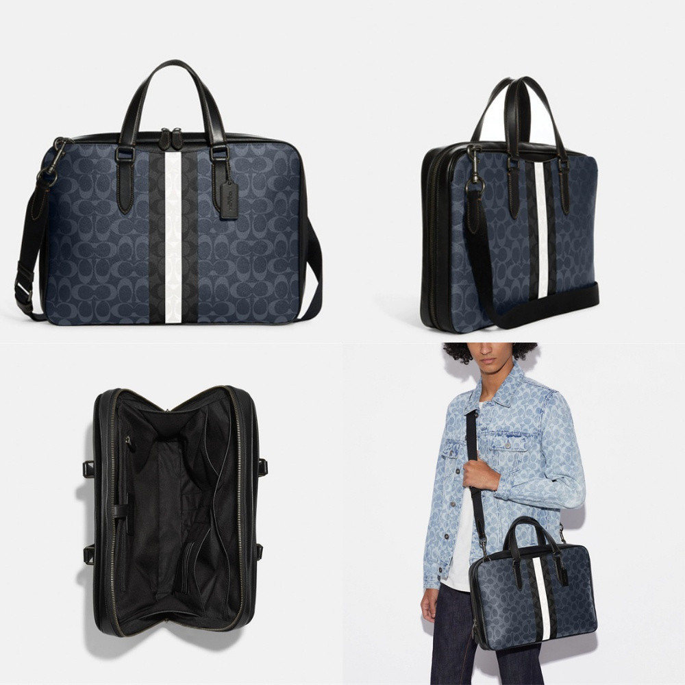Men handbag C8172 C8169 C8171 C9826 Graham Slim Brief Crossbody Sling Laptop Bag