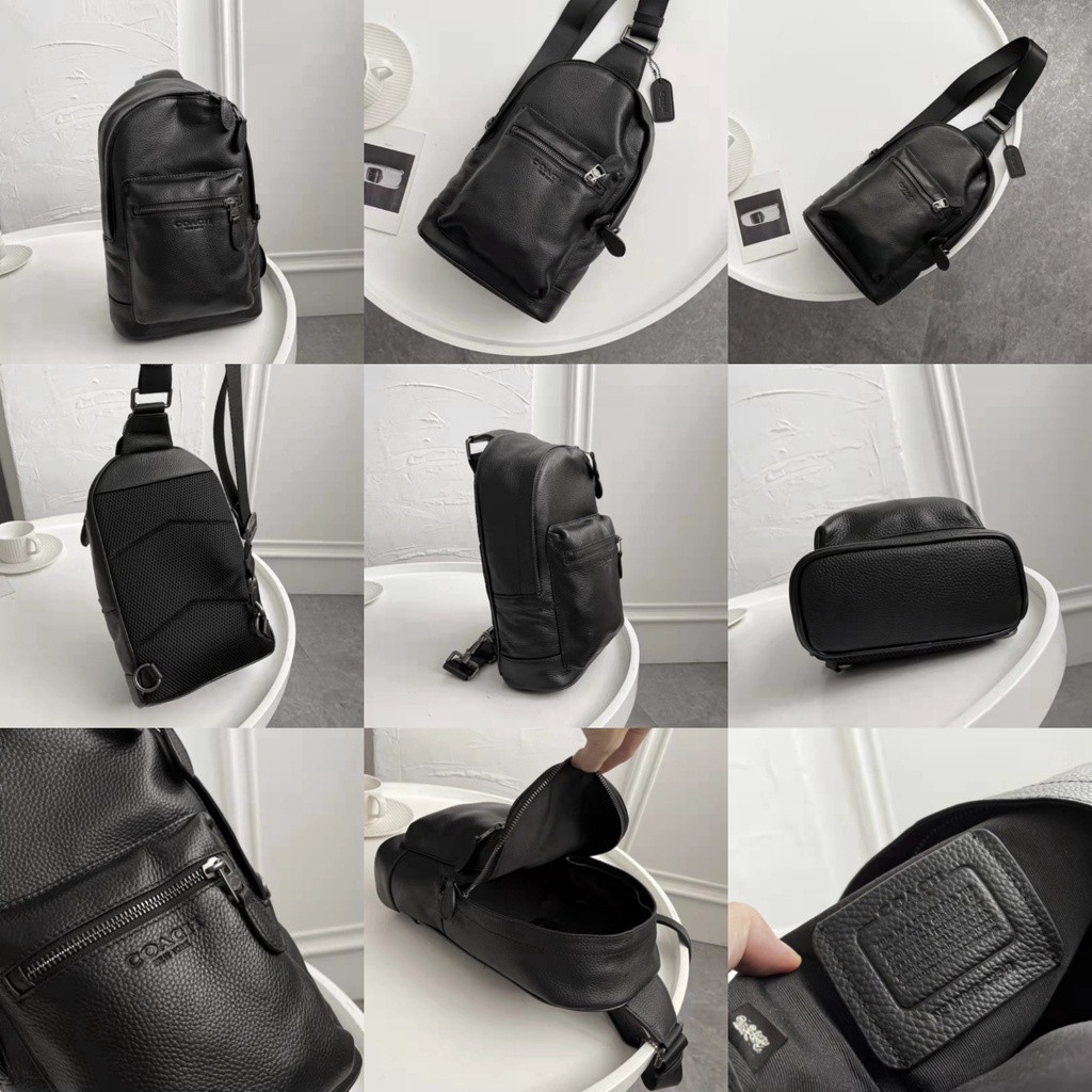 Tinyhead 2853 2999 2540 3180 West Pack Signature Canvas Men Crossbody Chest Backpack Bag
