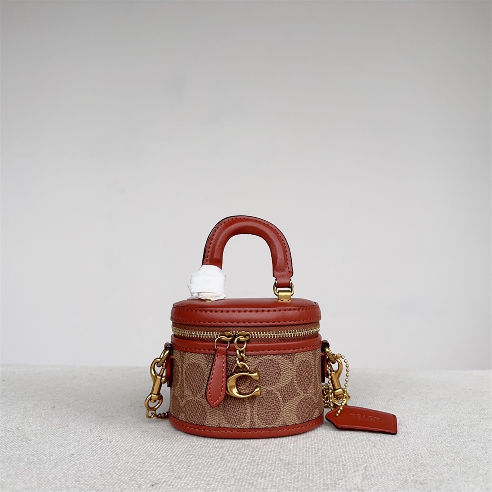 Coach CE768 CE769 CN596 Trail Crossbody 12 Women Handbag Sling Chain Cosmetic Bag