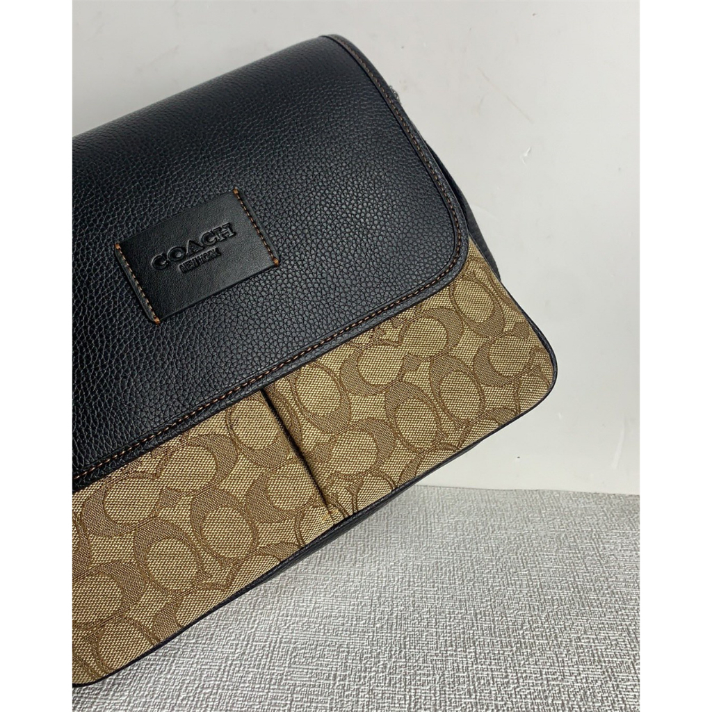 Coach CE534 Sprint Map Bag 25 Women Men Crossbody Sling Messenger