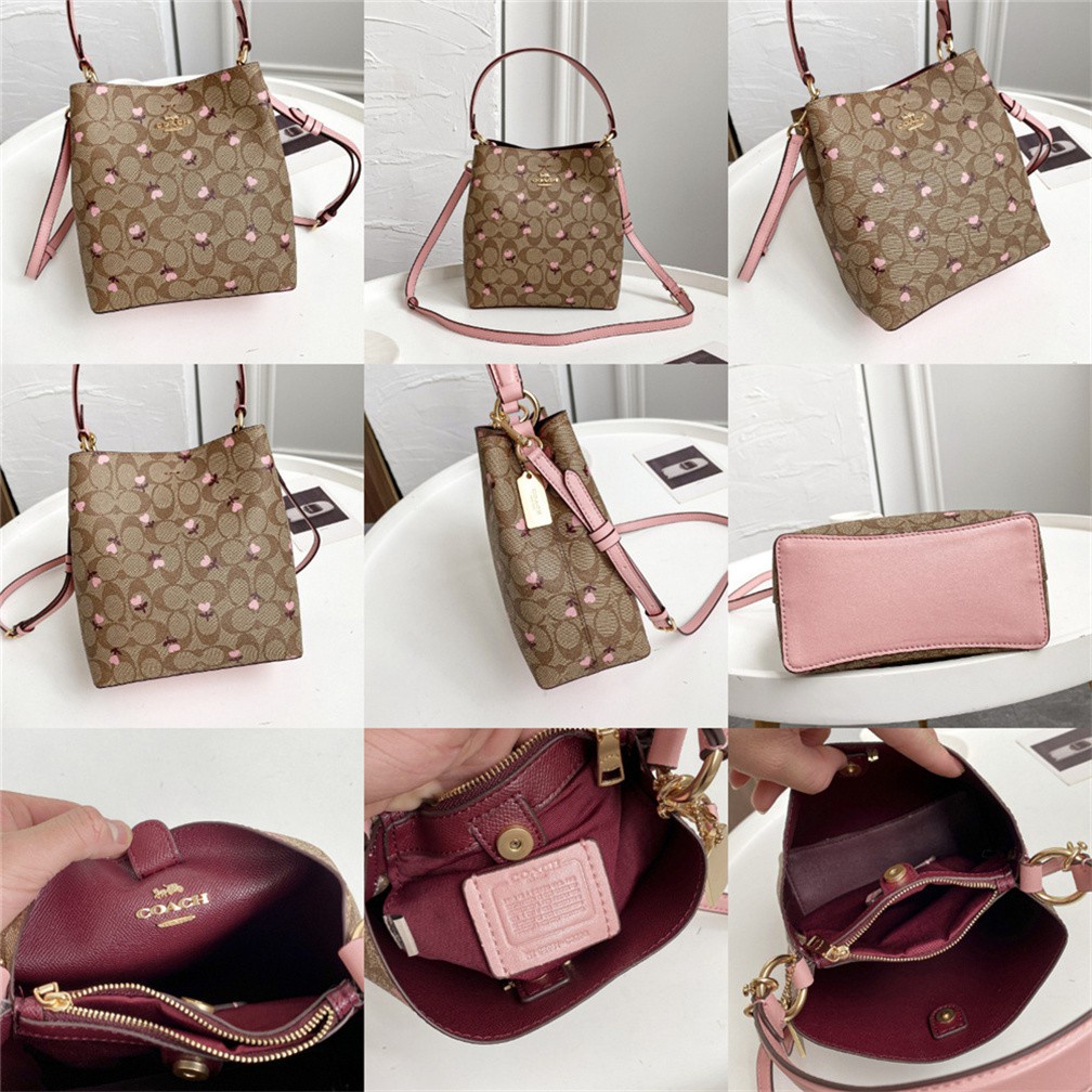 Coach 1011 2312 2311 C2811 C3238 C3411 2310 C3598 C6073 C7245 C7976 C7975 C8610 C8254 C8611 Small Town Bucket Women Bag