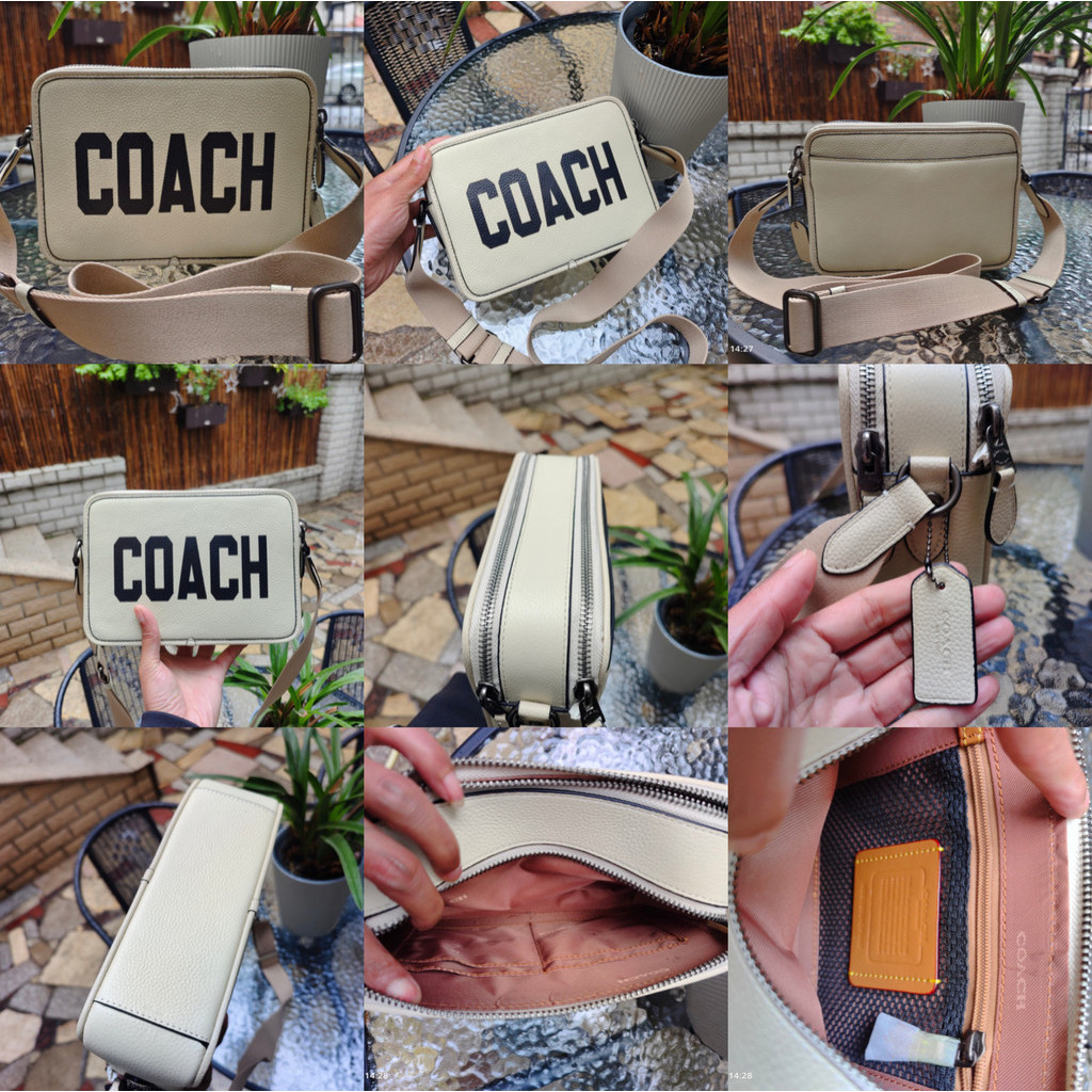 Coach CP270 CP269 CP136 CP137 CHARTER CROSSBODY men handbag sling messenger bag