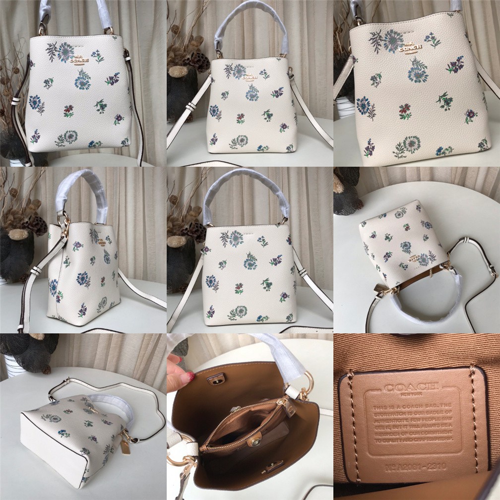 Coach 1011 2312 2311 C2811 C3238 C3411 2310 C3598 C6073 C7245 C7976 C7975 C8610 C8254 C8611 Small Town Bucket Women Bag