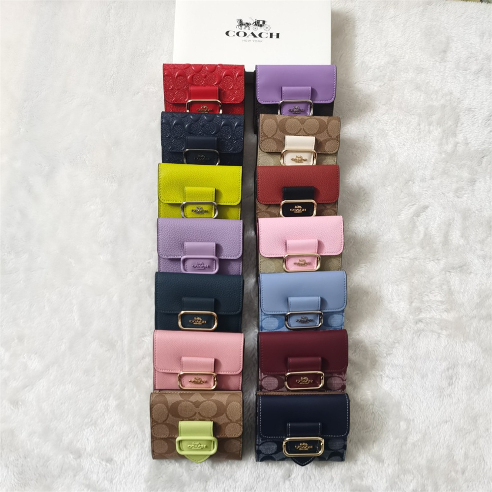 CH151 CF855 CE671 CF473 CJ688 CJ655 CH387 CJ690 CF472 CF471 CL475 CL655 CM263 Small Morgan Snap Wallet Women Purse