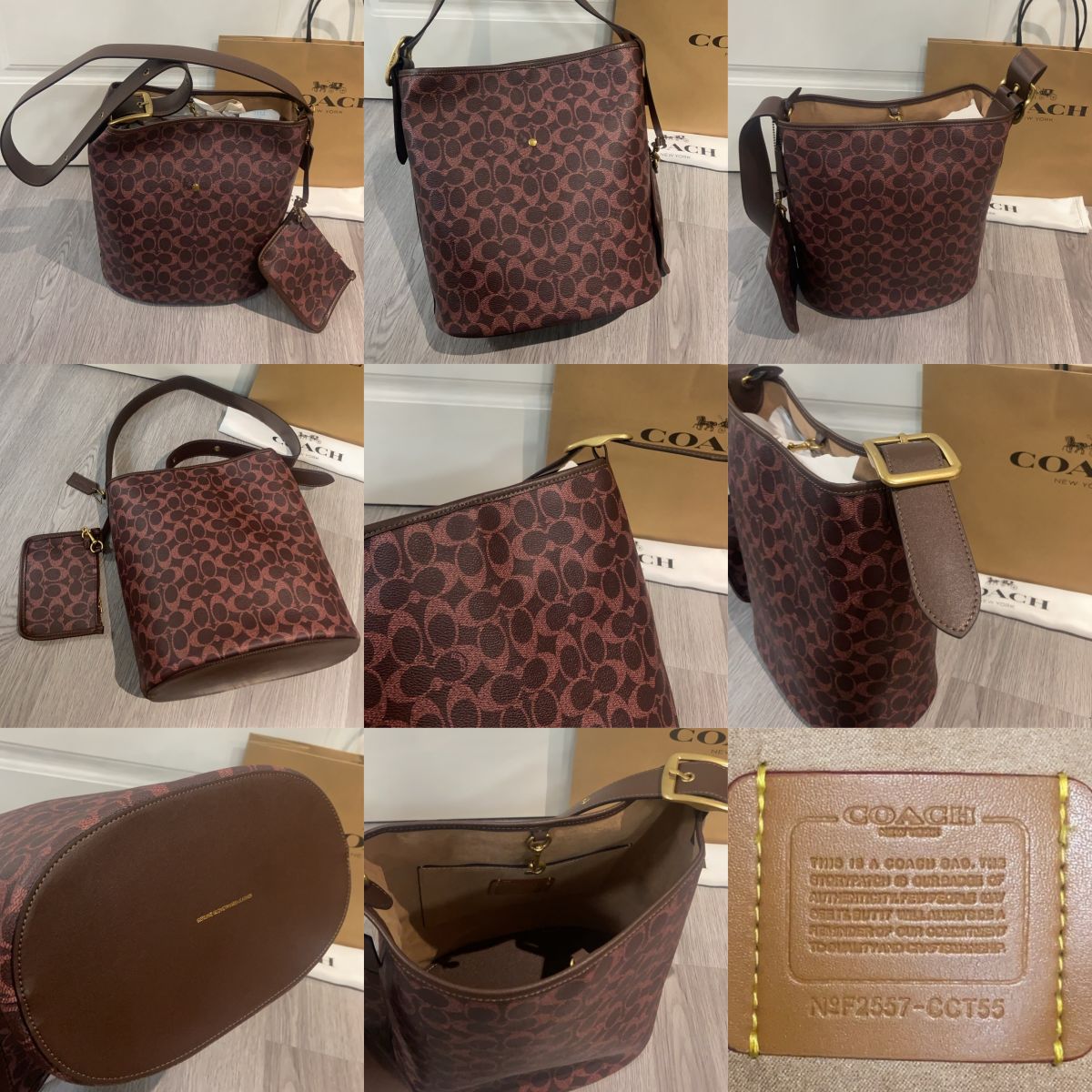Women Handbag CCC23 CCC24 CCT55 BLEECKER BUCKET BAG Shoulder Bag