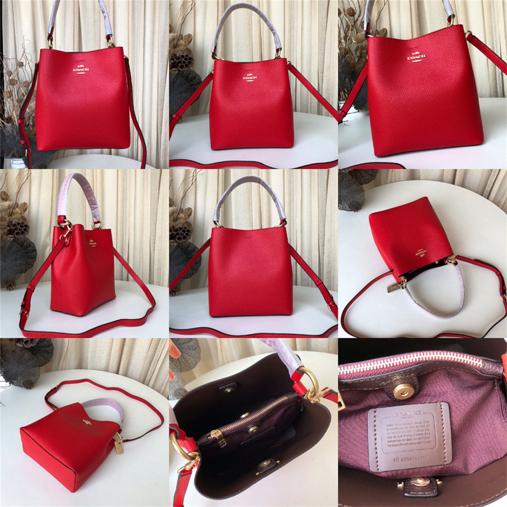 Coach 1011 2312 2311 C2811 C3238 C3411 2310 C3598 C6073 C7245 C7976 C7975 C8610 C8254 C8611 Small Town Bucket Women Bag