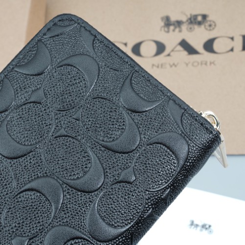 53834 Stereoscopic pattern women's wallet long wallet zip purses long purses