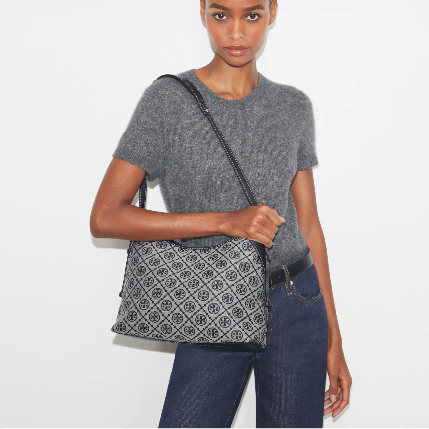 Women Handbag 169376 T Monogram Messenger Shoudler Bag