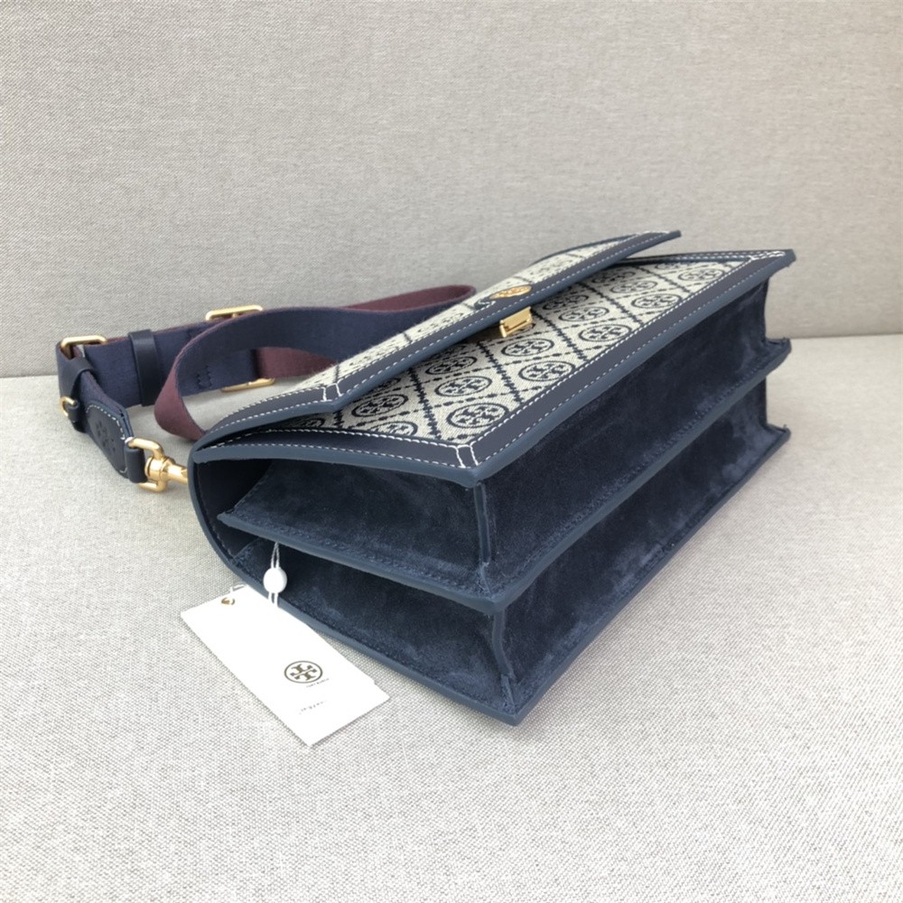 Womne handbag 81863 T Monogram Jacquard Crossbody Sling Shoulder Bag