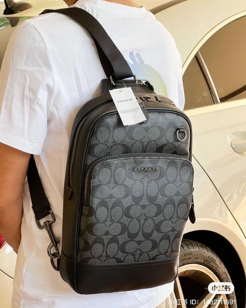 Men handbag 89934 89937 Graham Pack Crossbody Backpack