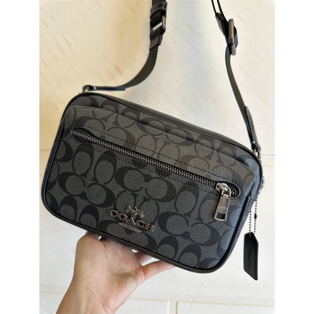Coach CJ510 CJ509 Elias Crossbody Women Men Sling Messenger Camera Bag