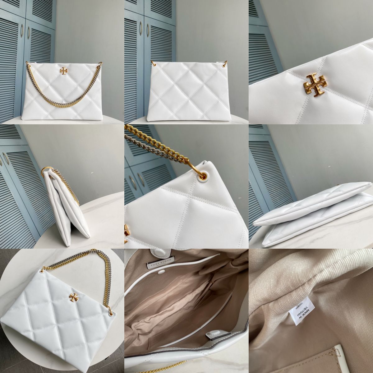 Women Handbag 155235 Kira Diamond Leather Shoulder Bag