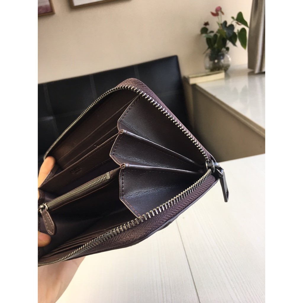 Coach 75000  men women CLASSIC Long Leather Wallet