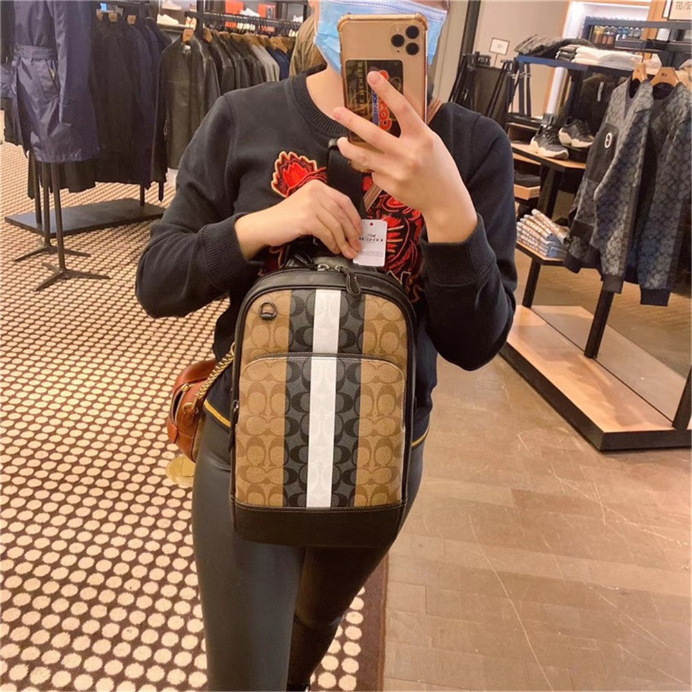 Men handbag 89934 89937 Graham Pack Crossbody Backpack