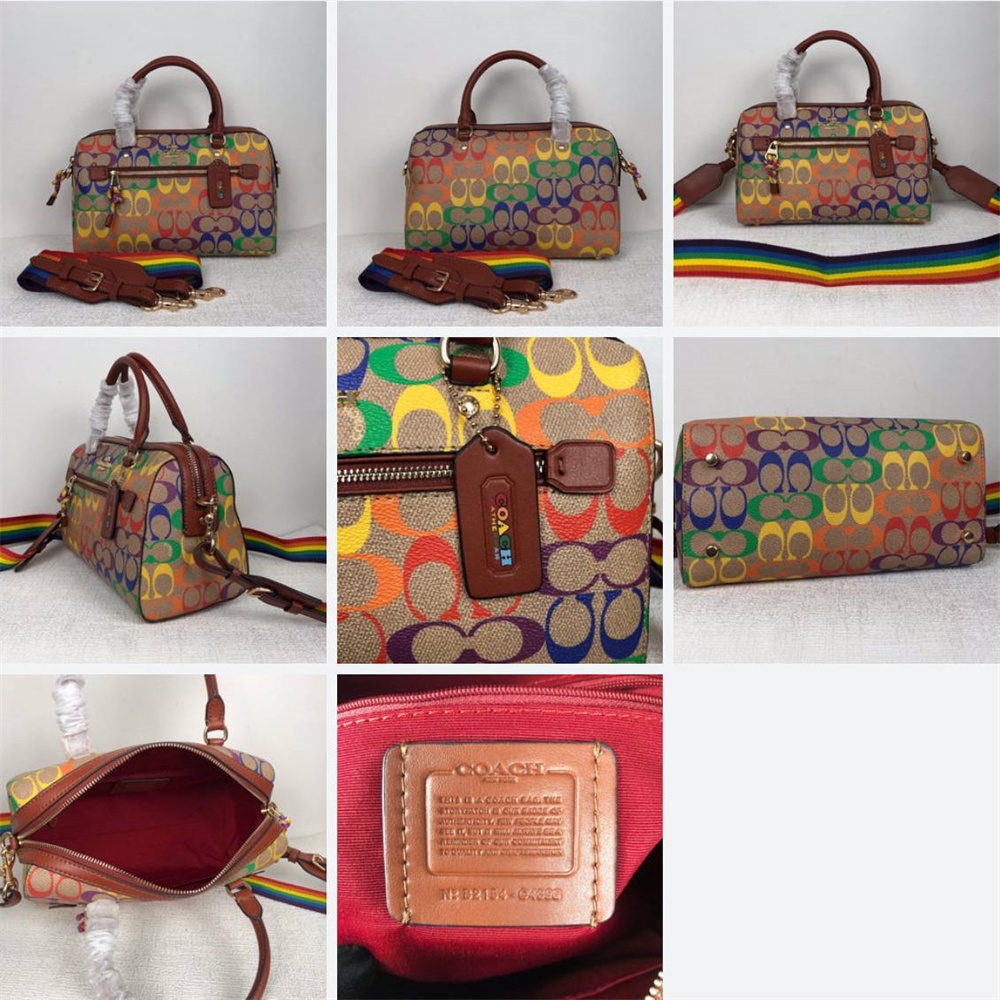 Rowan Satchel Women Handbag Crossbody Sling Pillow Boston Bag 83607 79946 3075 C4081 C8593 CA149 C4396